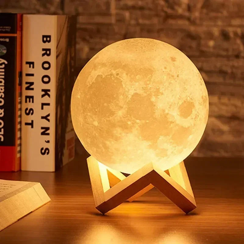 LunaGlow Moon Light Night Lamp