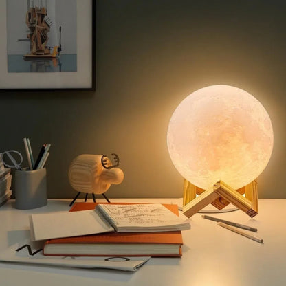 LunaGlow Moon Lamp Night Lamp