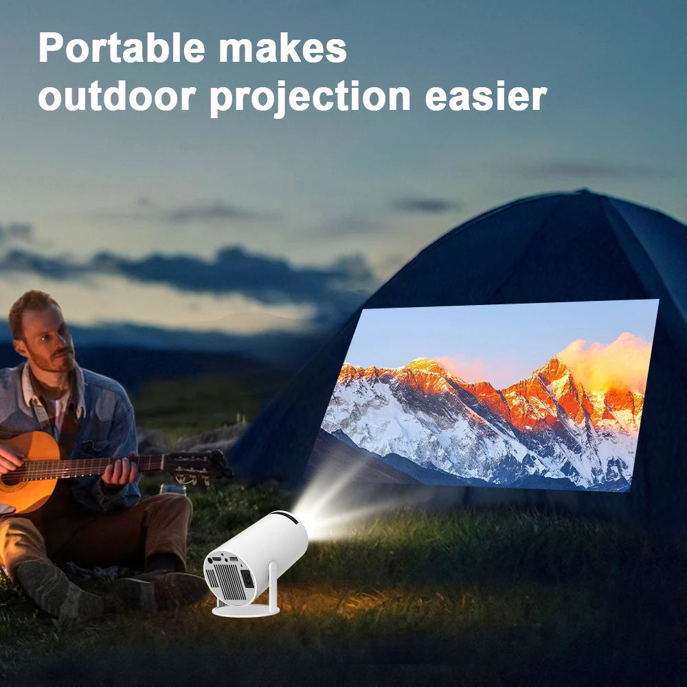 BrightBeam Mini Projector - Enjoy Movies Anytime, Anywhere!