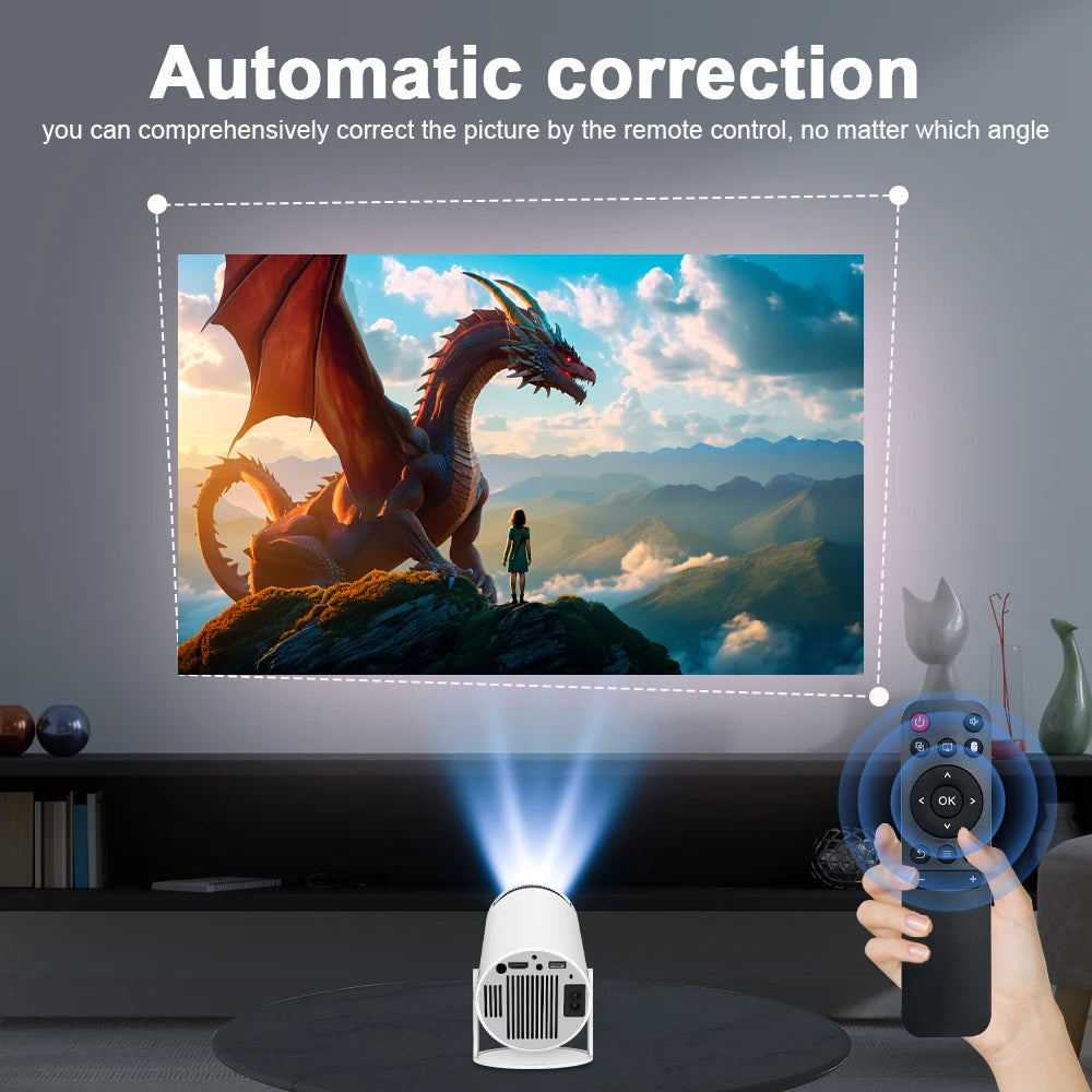 BrightBeam Mini Projector - Enjoy Movies Anytime, Anywhere!